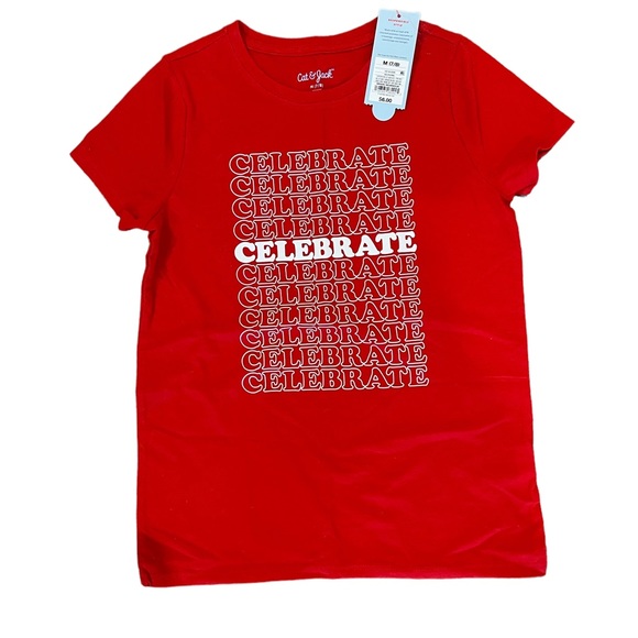 NWT Girls 7/8 Cat & Jack T-Shirts - Picture 2 of 5